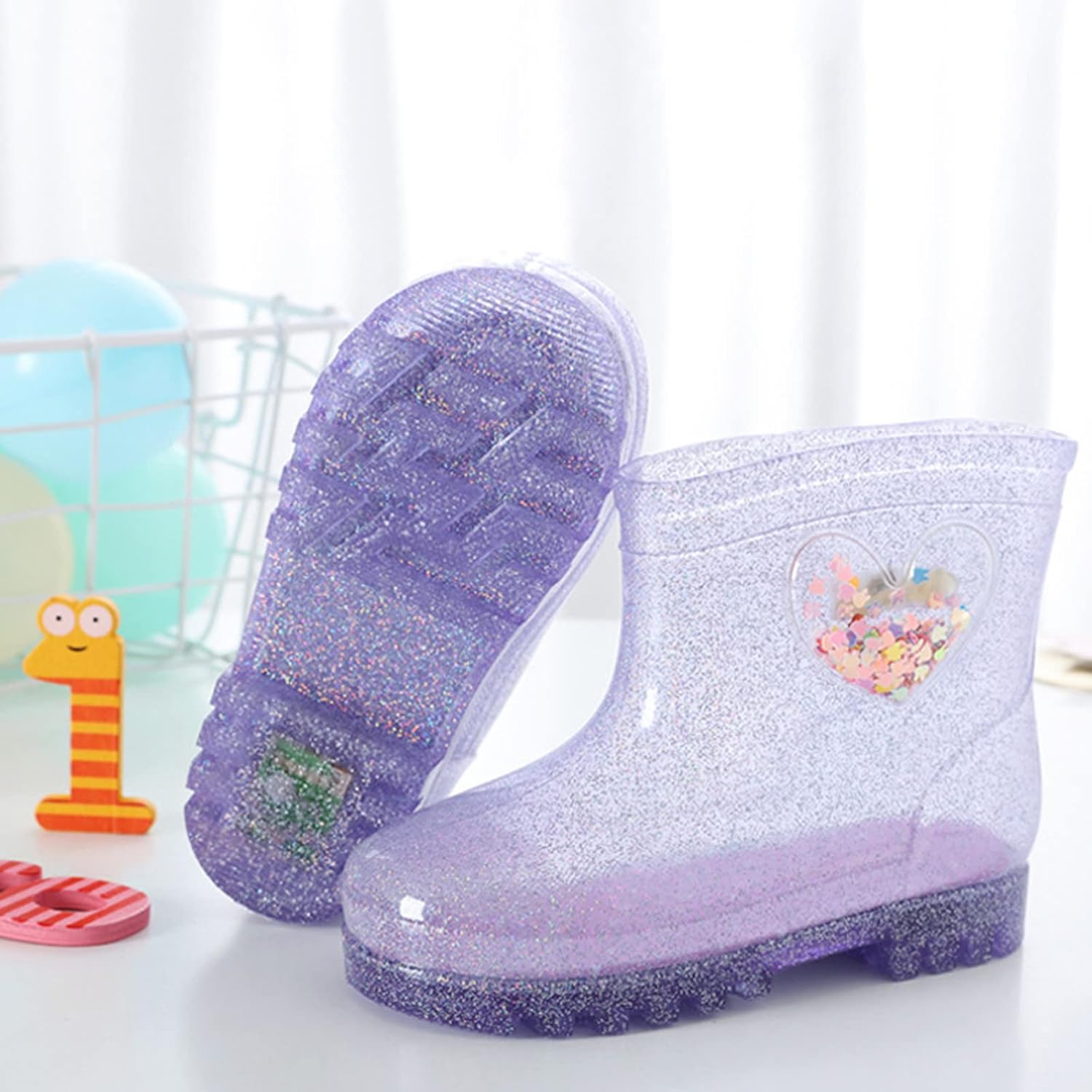 Waterproof Rain Boots for Kids Non-Slip Outdoor Use