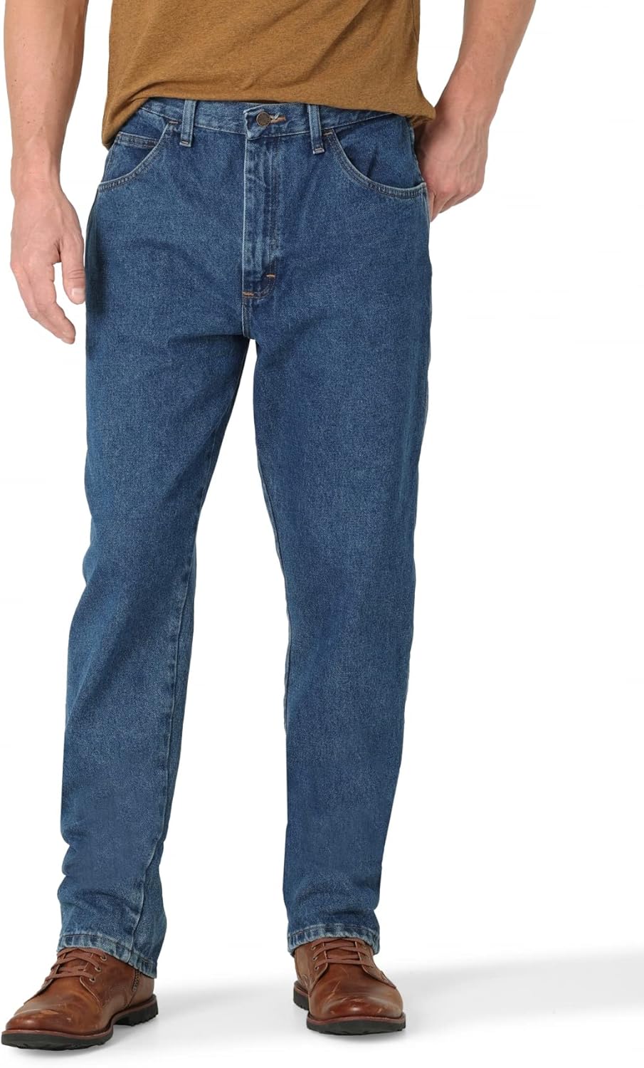 Rustler Mens Classic Relaxed Fit Jeans
