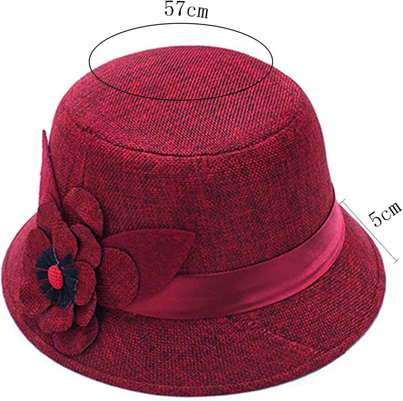Elegant Wide-Brim Sun Hat for Women - UV Protection Stylish Design