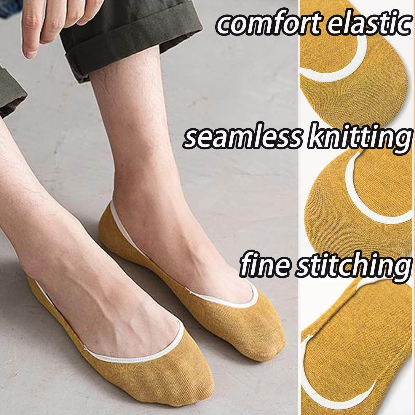 CHUNFO No Show Liner Mens Socks