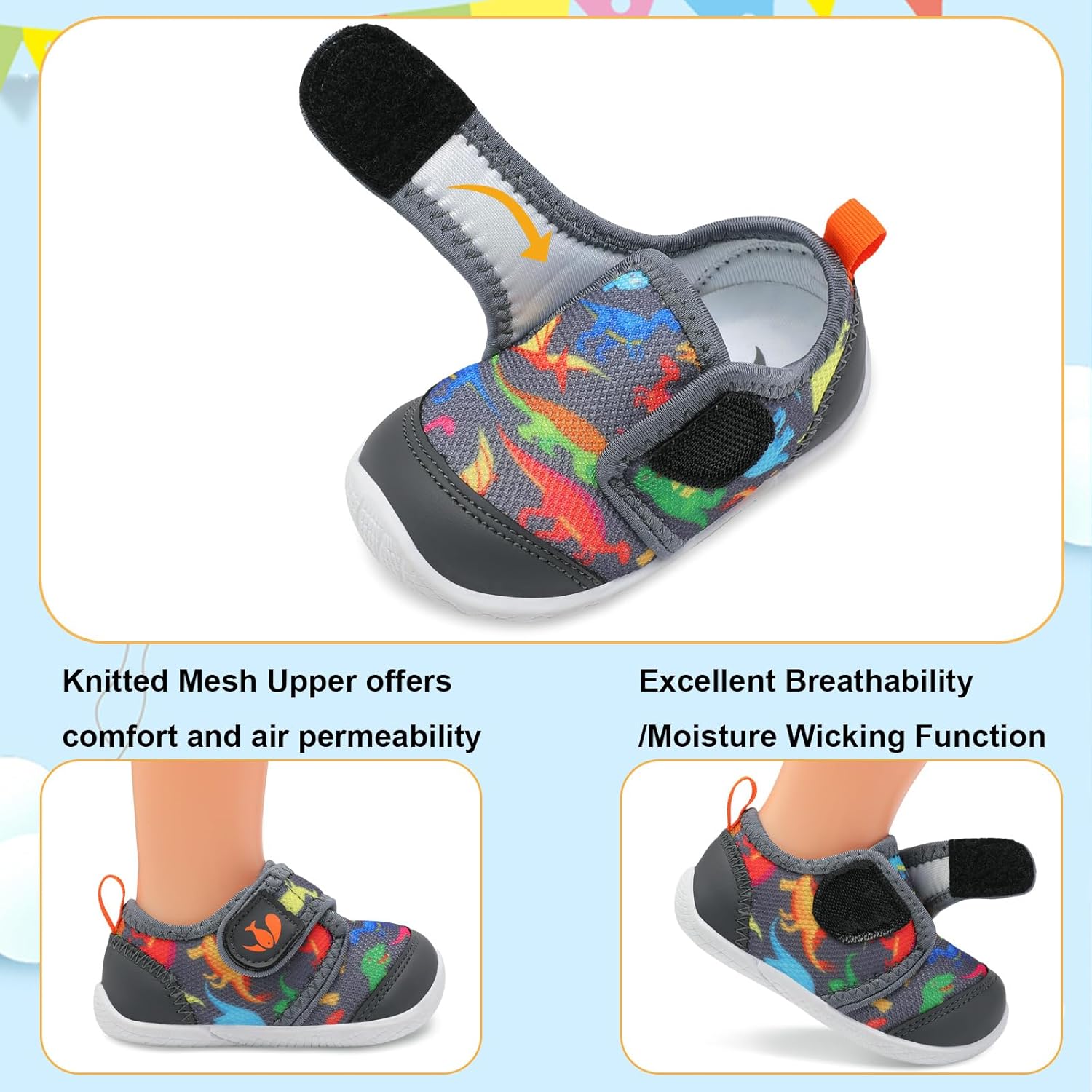 Feet City Baby First Walking Shoes Unique Design