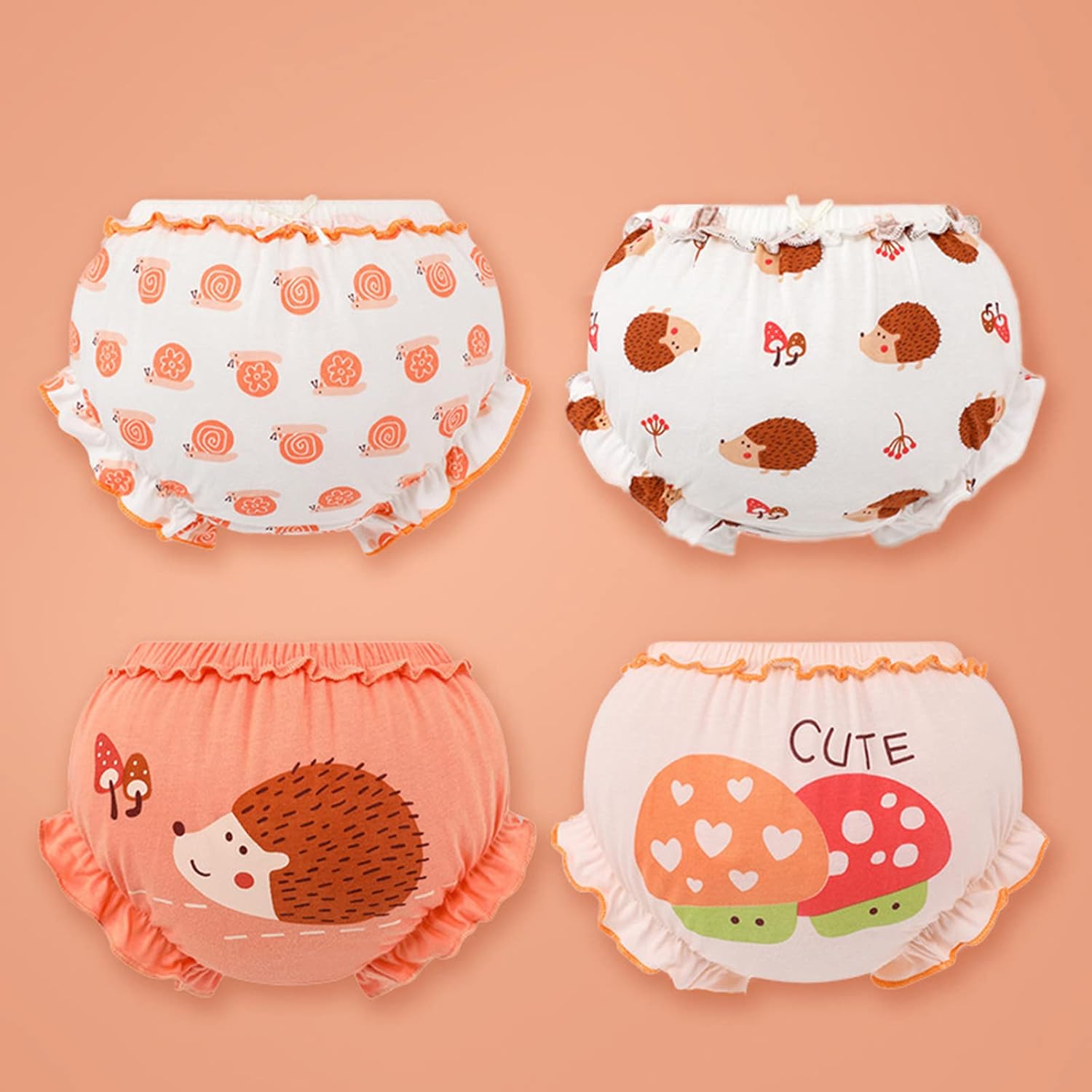 Cute and Comfortable Baby Girls Briefs