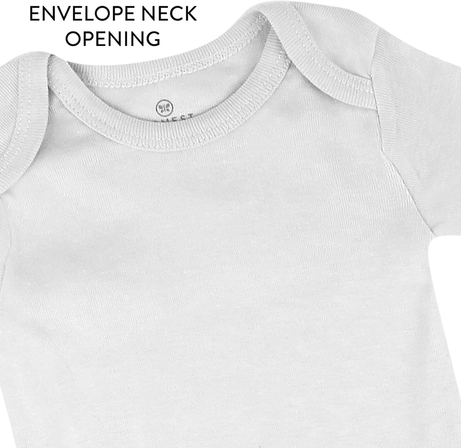 10-Piece Organic Cotton Bodysuits Soft and Gentle for Newborns