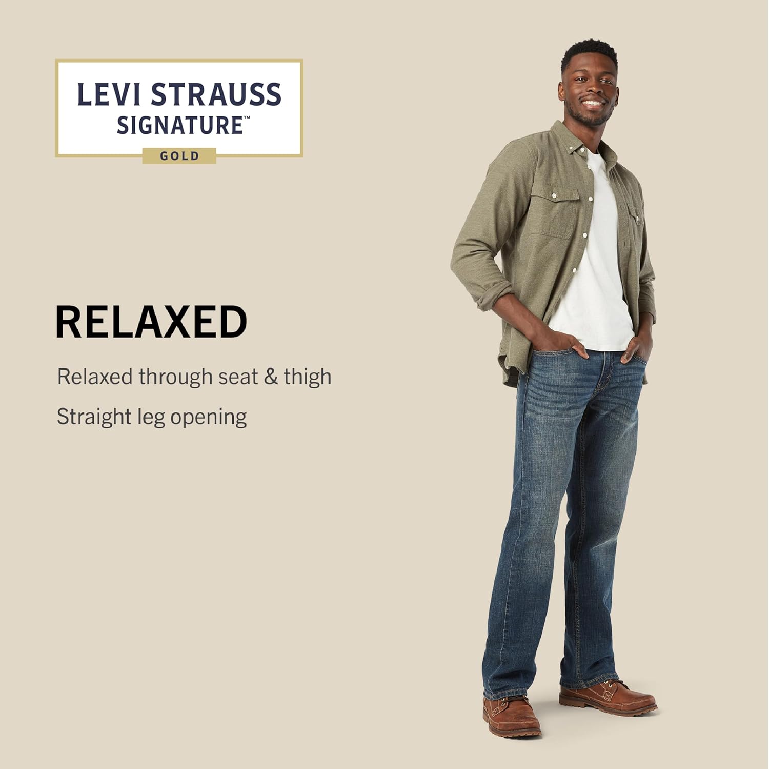 Levi Strauss Signature Gold Flex Jeans Men