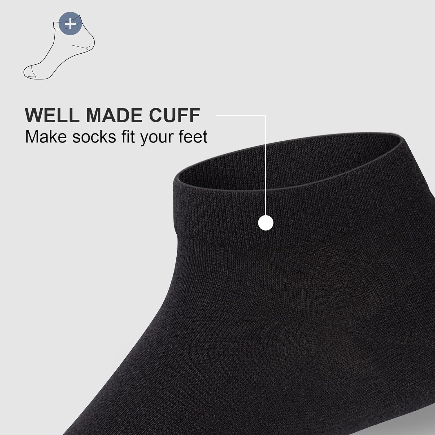 Wernies No Show Socks for Men Low Cut Ankle