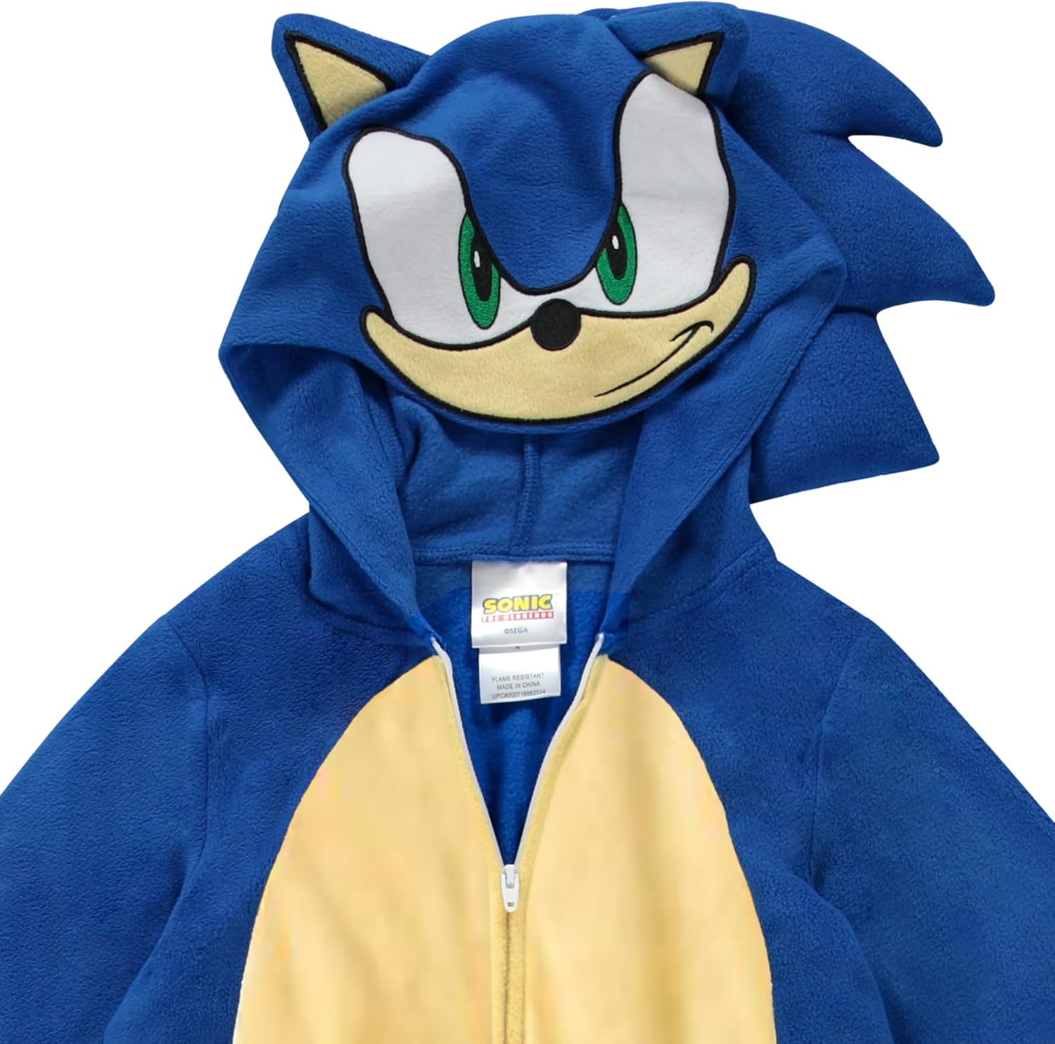 S Sonic The Hedgehog Kids Onesie Pajamas - Official License