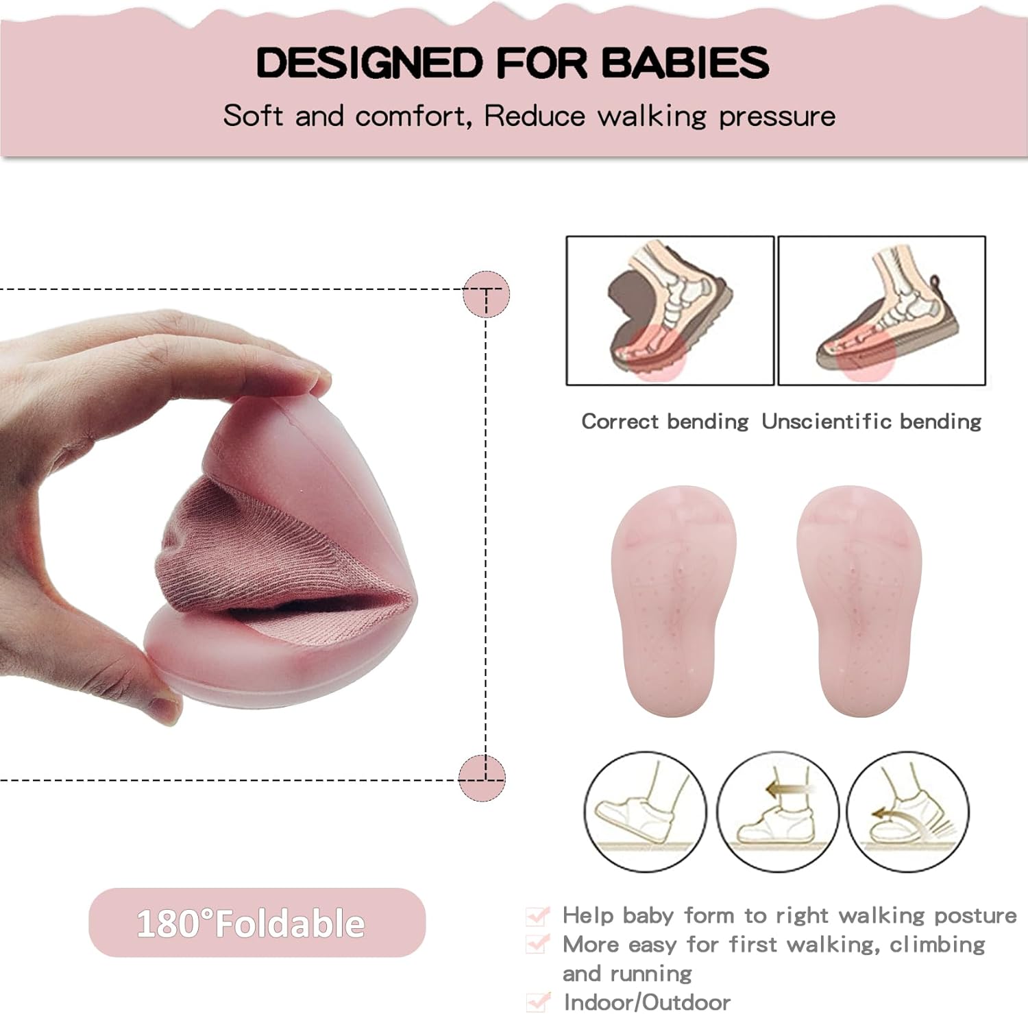 Baby Girls Soft Sock Shoes