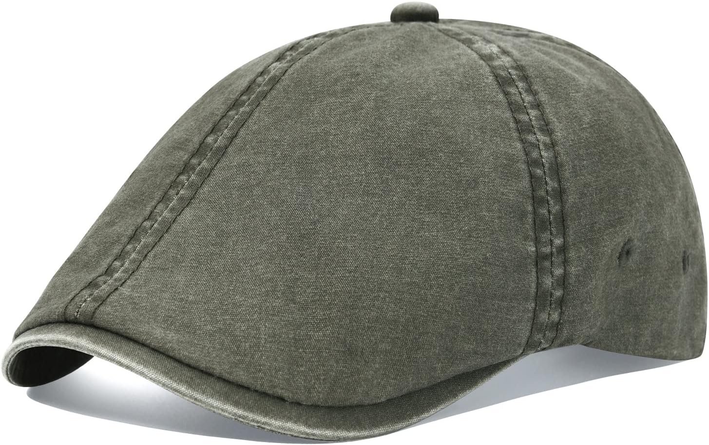VOBOOM Cotton Newsboy Flat Cap