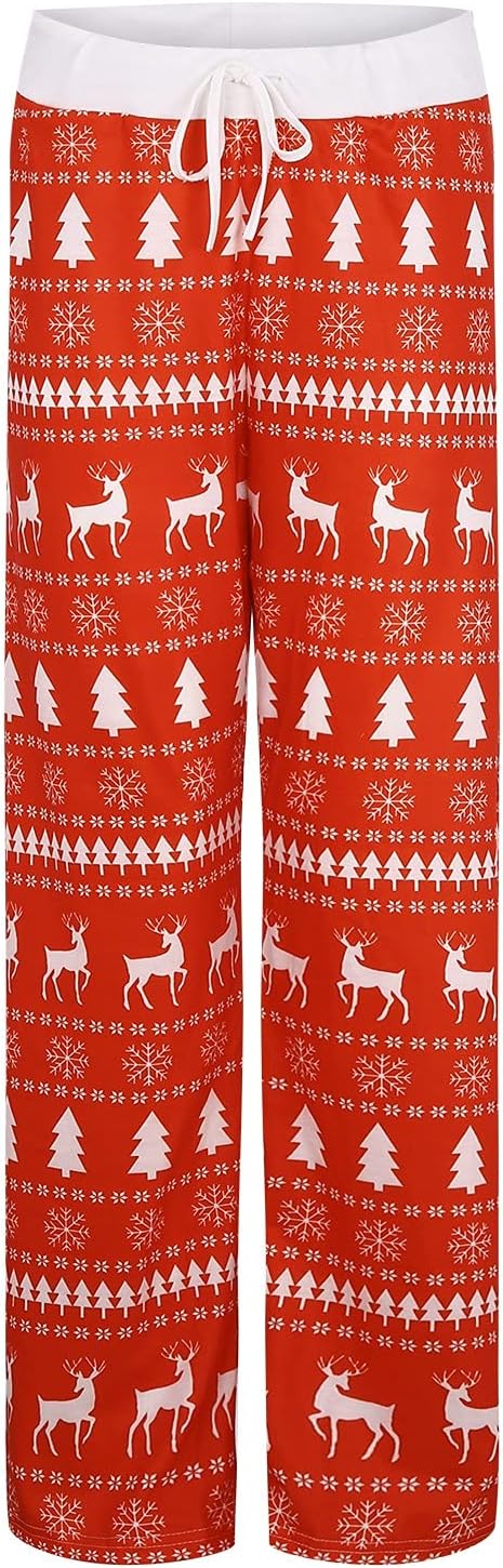 High Waist Christmas Pajamas