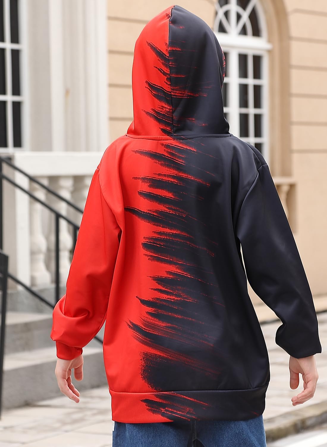 Uidezone Boys 3D Graphic Pullover for Kids 6-16
