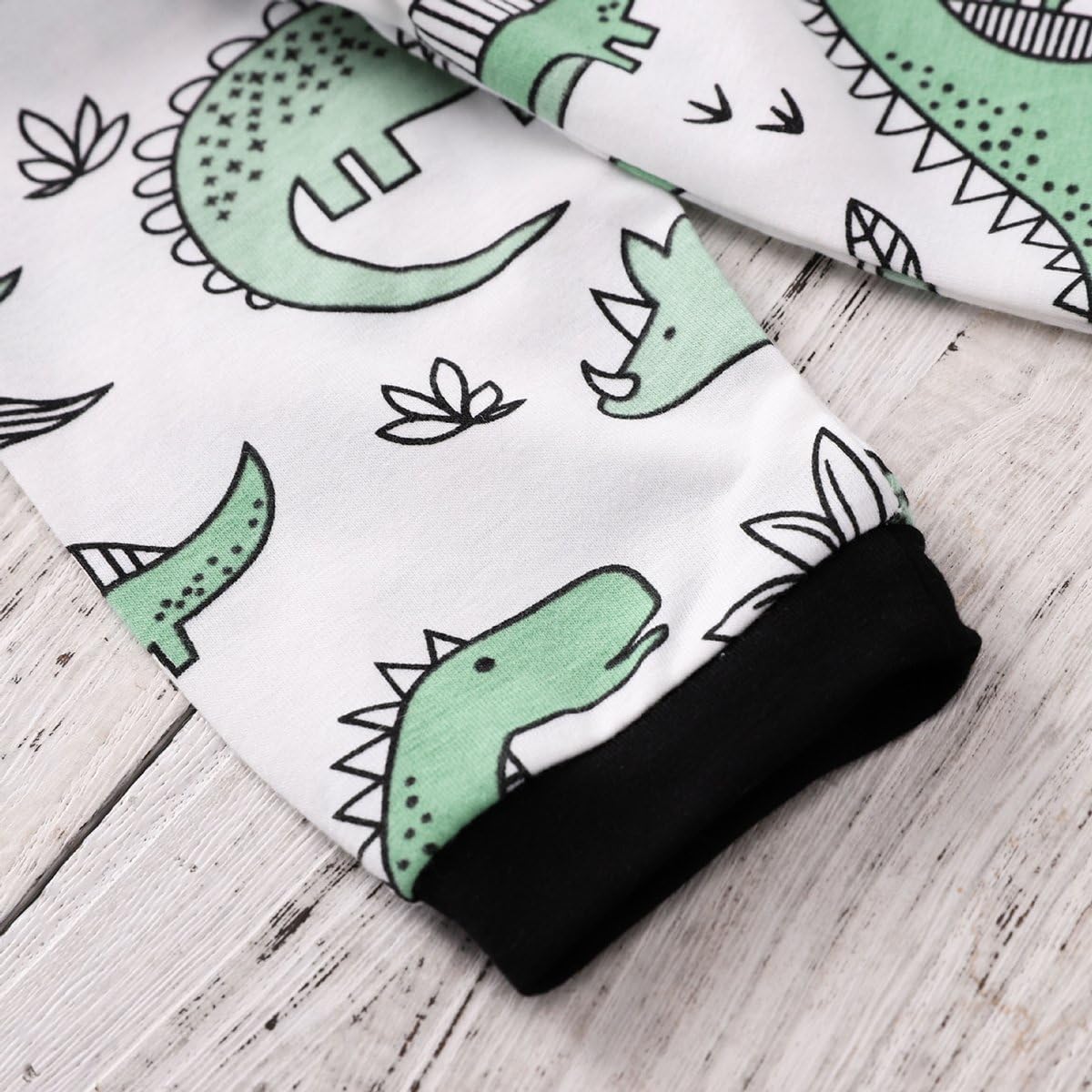 COLOOM Baby Dinosaur Pajamas Newborn Sleepers Perfect