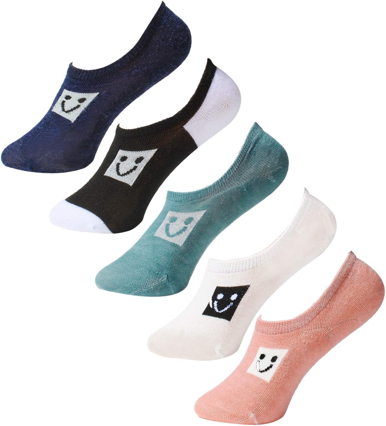 Girls No Show Socks 10-12 Yukon Animal Print