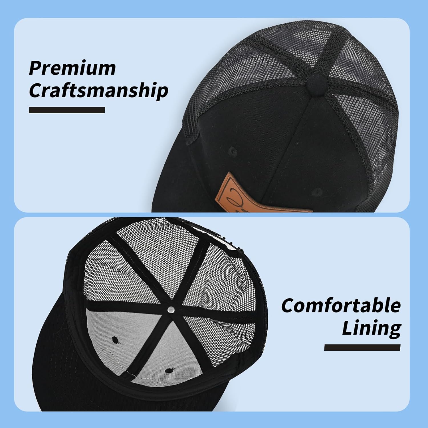 Bespoke Baseball Caps for Kids Boys Girls AdultsPersonalized Snapback Trucker Hats