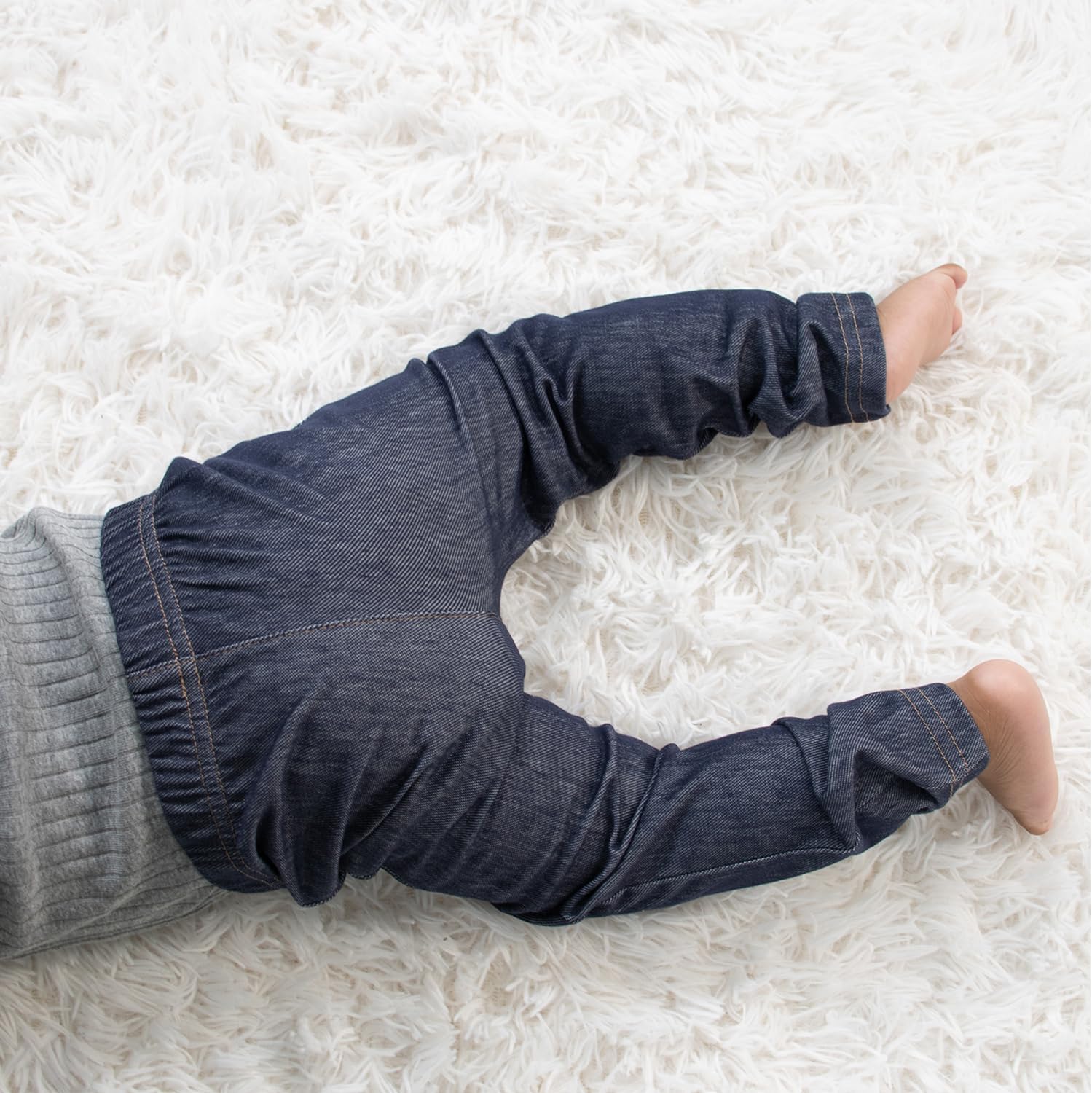 The Peanutshell Baby Jeggings - Stretchy Denim 4 Pack