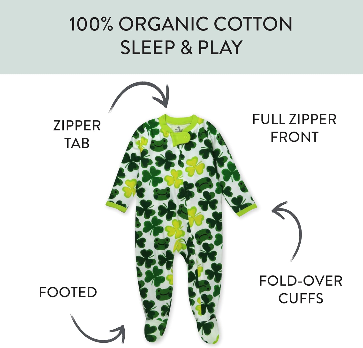 HonestBaby Celebration Pajamas