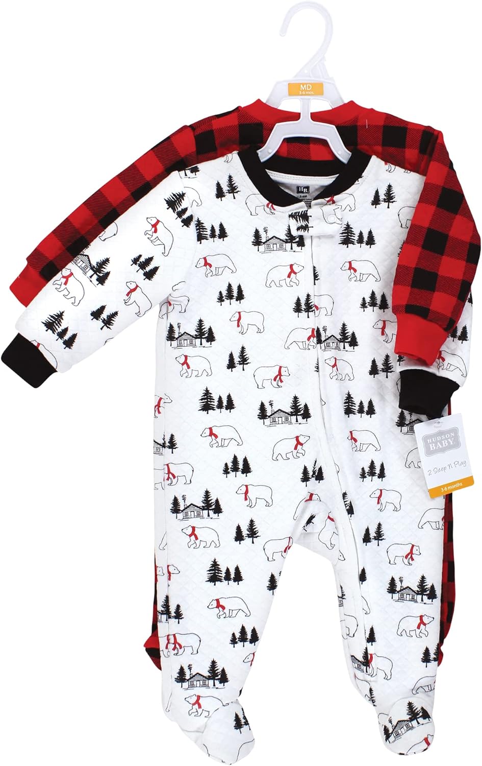 Hudson Baby premium Quilted Sleep Play