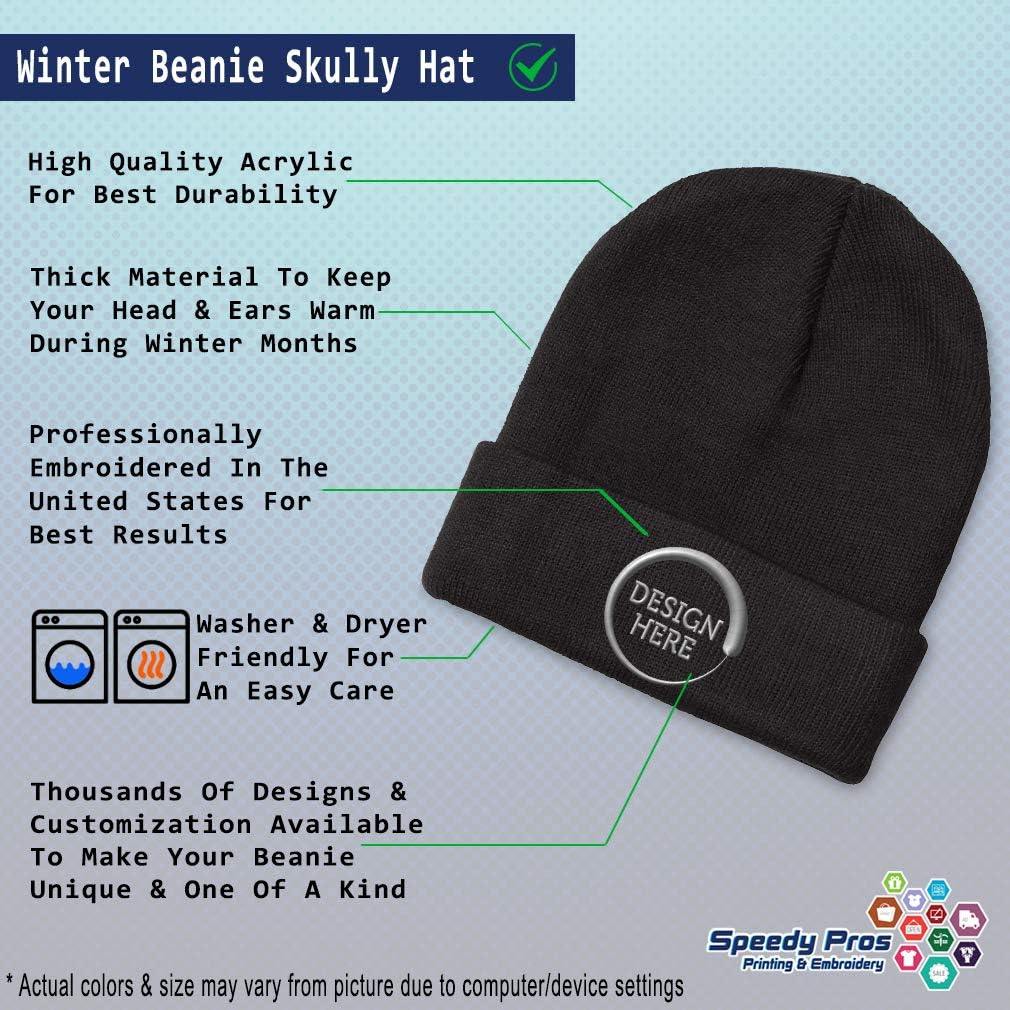 Speedy Pros Music Trumpet Beanie Unisex Winter Hat