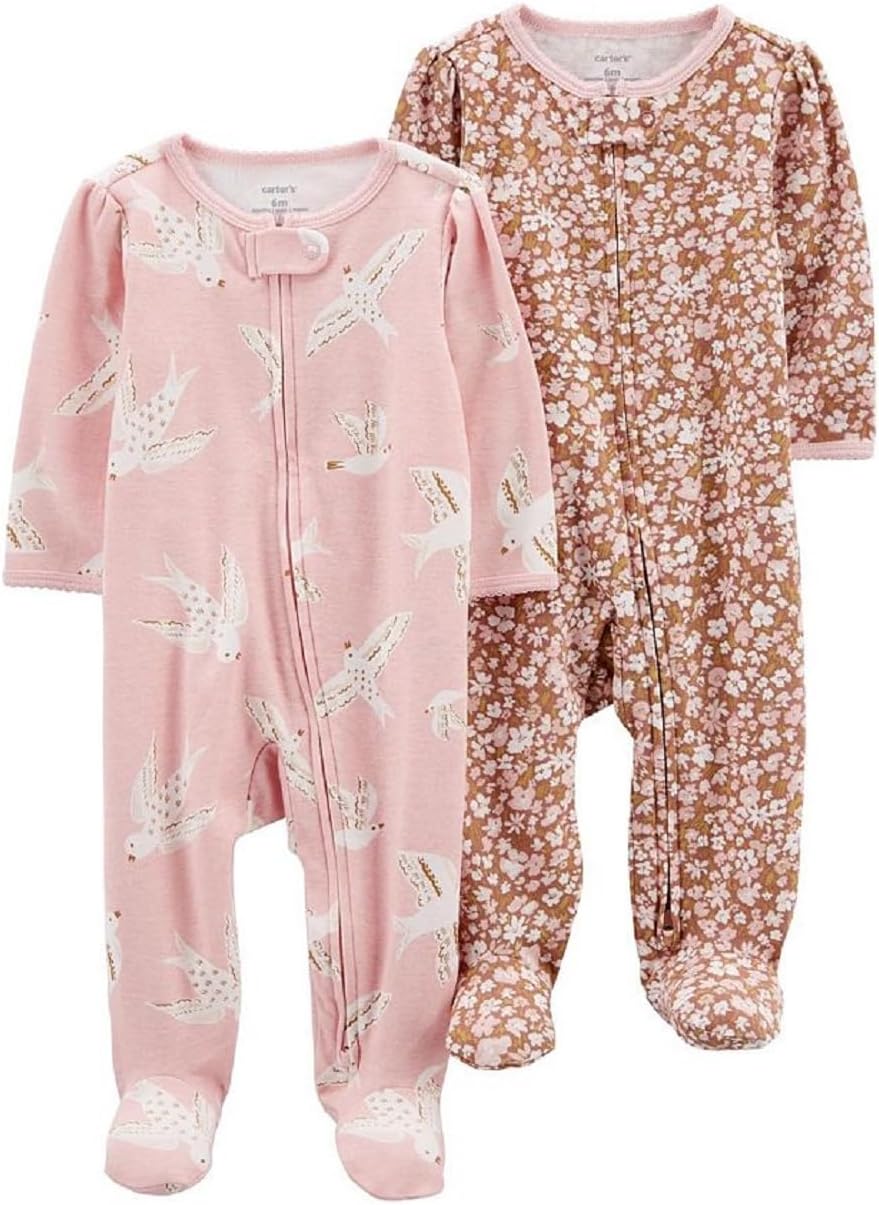 Carters Girls 100 Cotton PJs