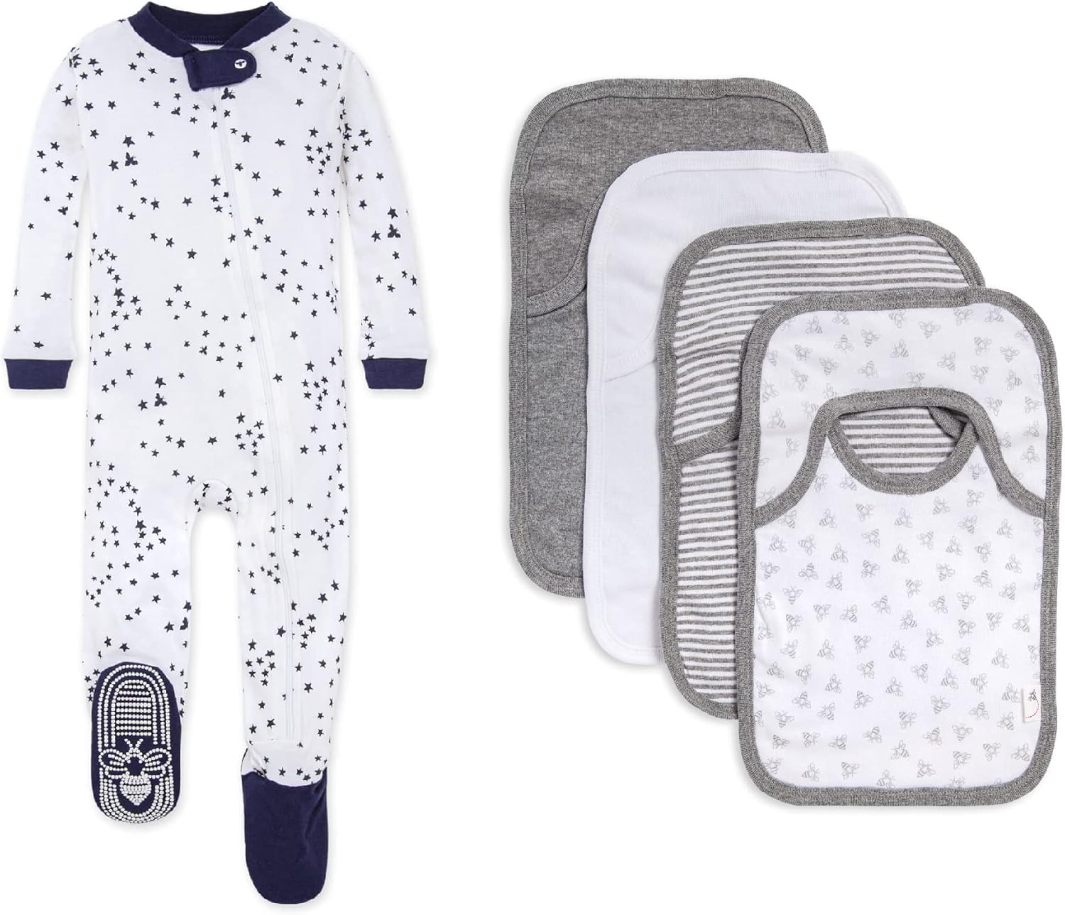 Burts Bees Baby Bundle - 1 Sleepy Pjs Bibs