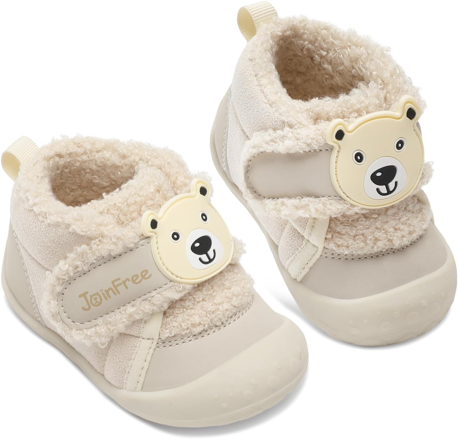 JOINFREE Baby Slippers for Toddler Boys and Girls Cozy Warm Winter Shoes