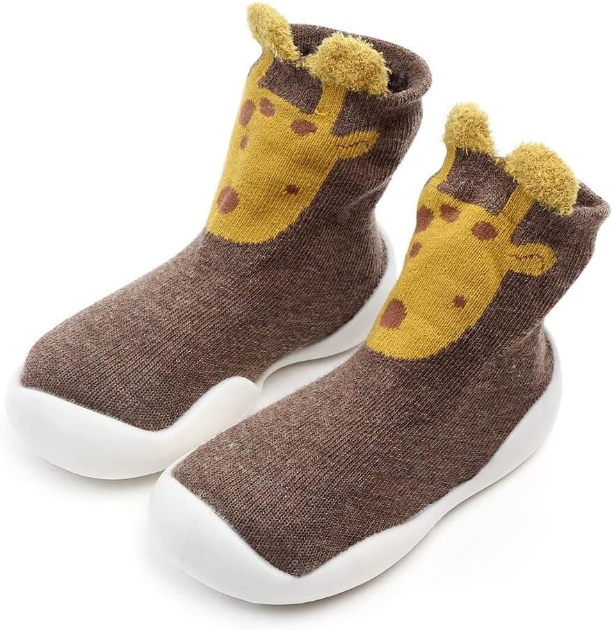 Howell How to Walk Anti-Slip Cotton Baby Socks