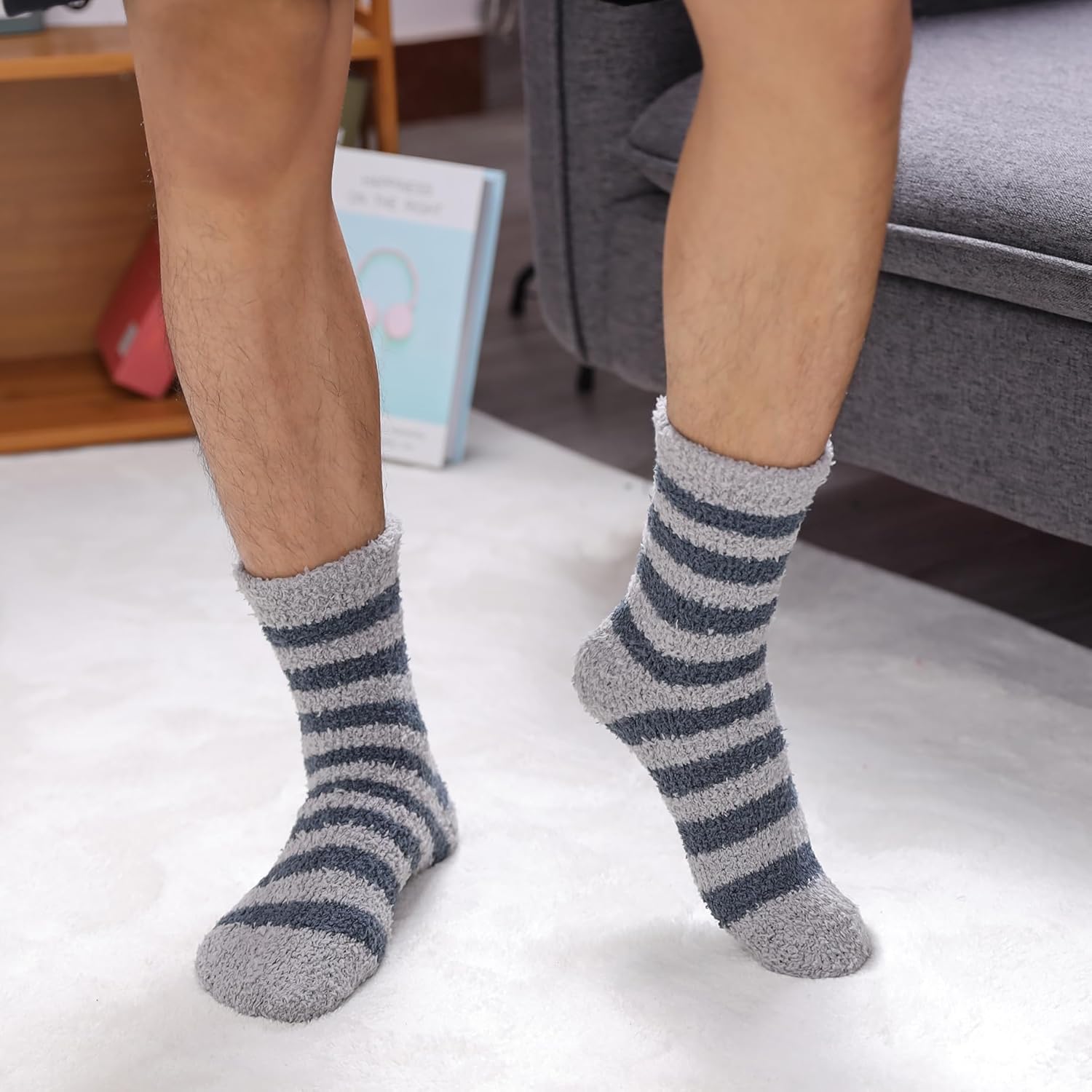 Cozy Fluffy Winter Socks for Men