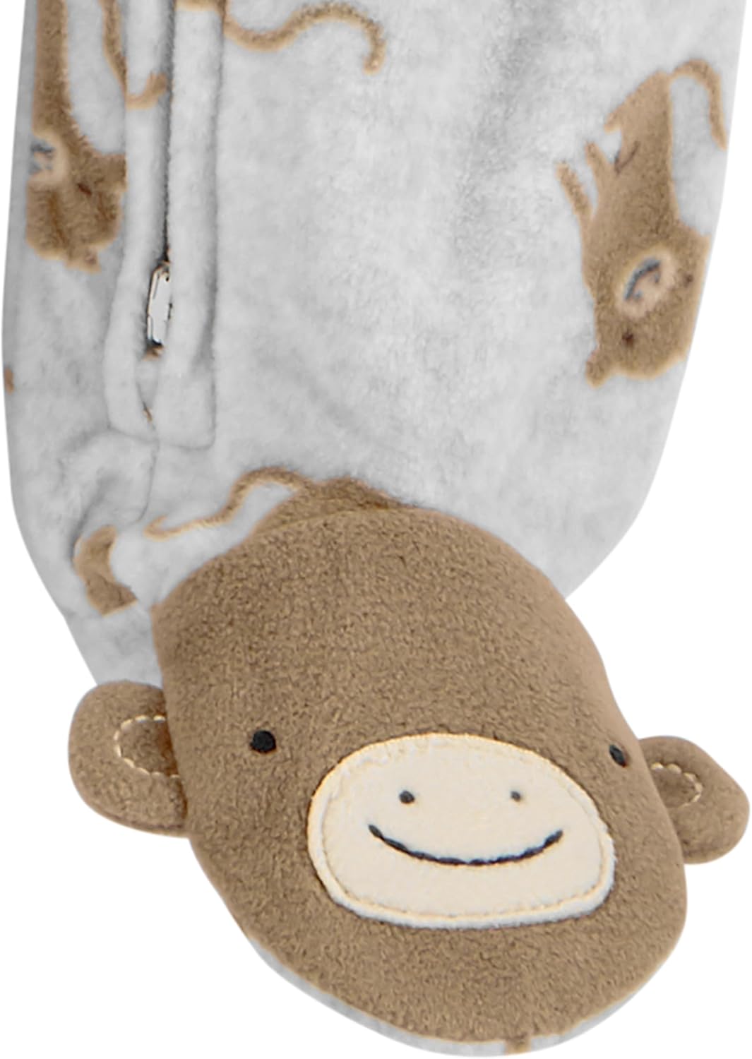 Simple Joys by Carters Baby 2-Pack Neutral Fleece Footed Sleep and Play