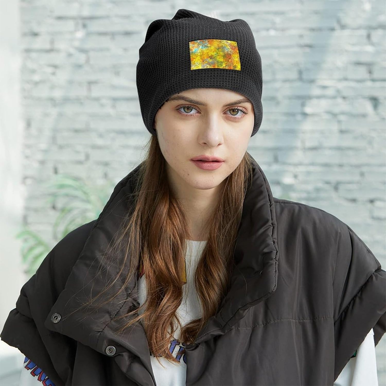 BTTLLKE Unisex Cozy Winter Fleece Beanie Skull Cap
