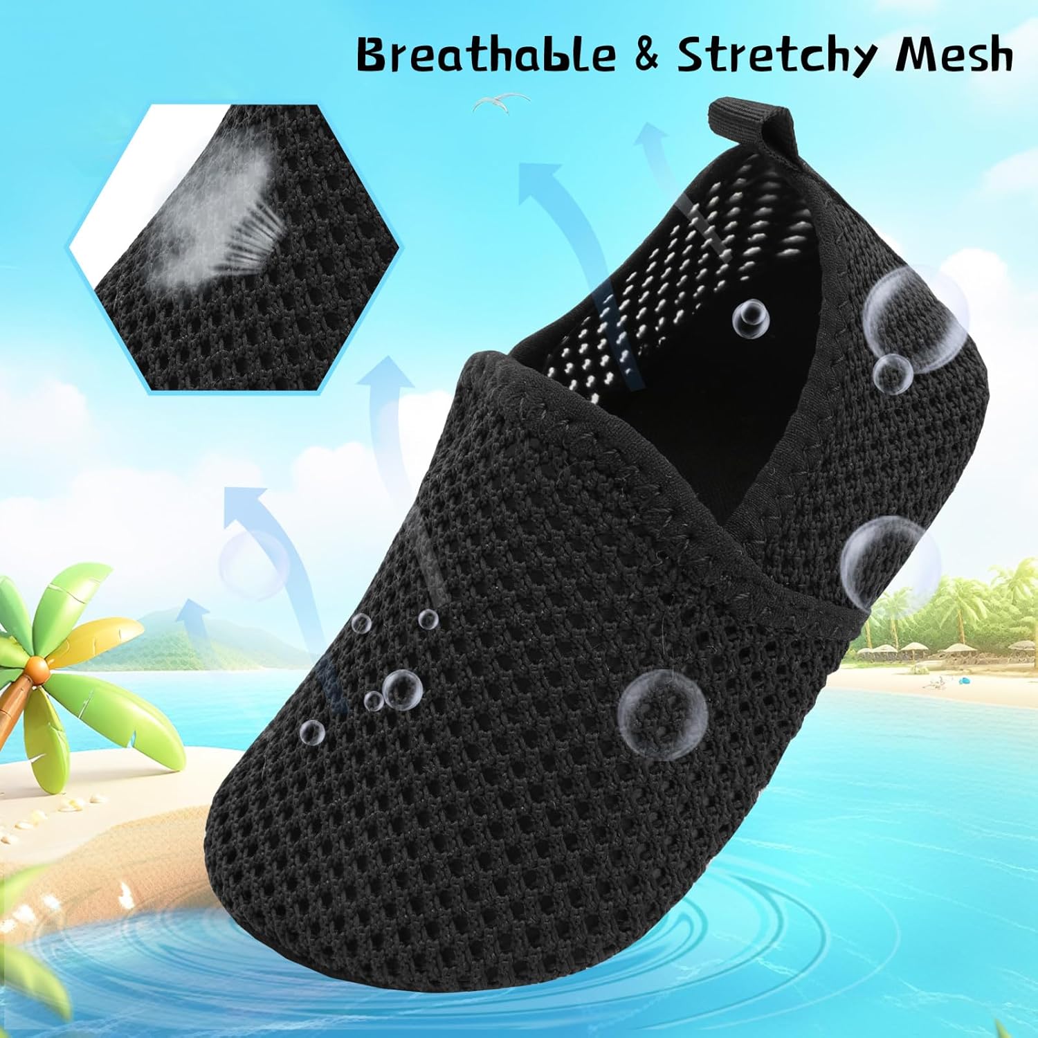 Centipede Demon Quick Dry Water Shoes for Kids
