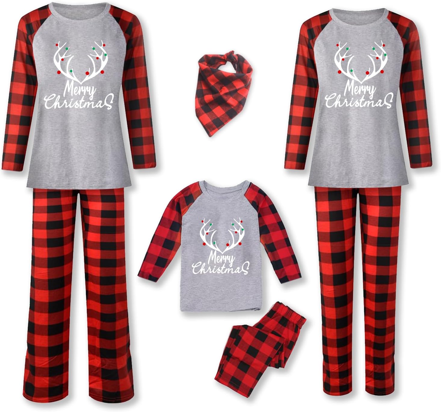 Gentle Hug Wardrobe Christmas Pajamas Family Matching Set