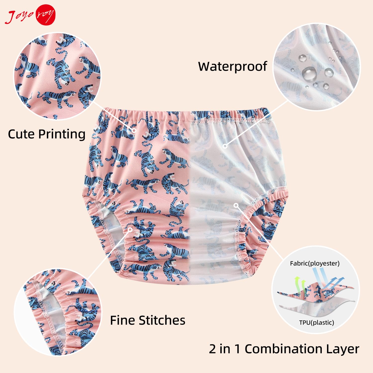 Joyoy Roy Diaper Covers - Ball Reduces Cleanup Potty Training for Girls Toddler