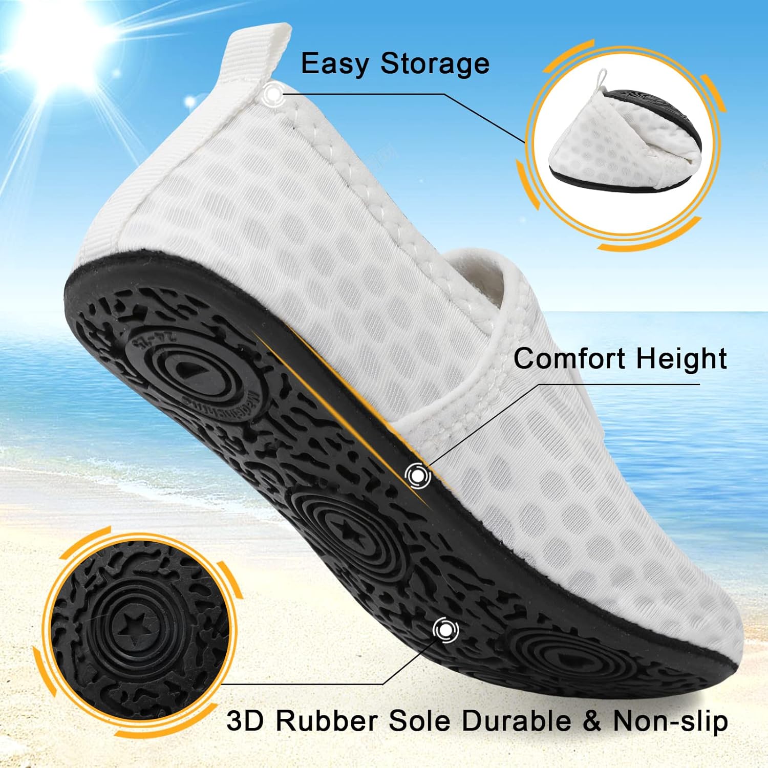 Lefflow Toddler Beach Slippers