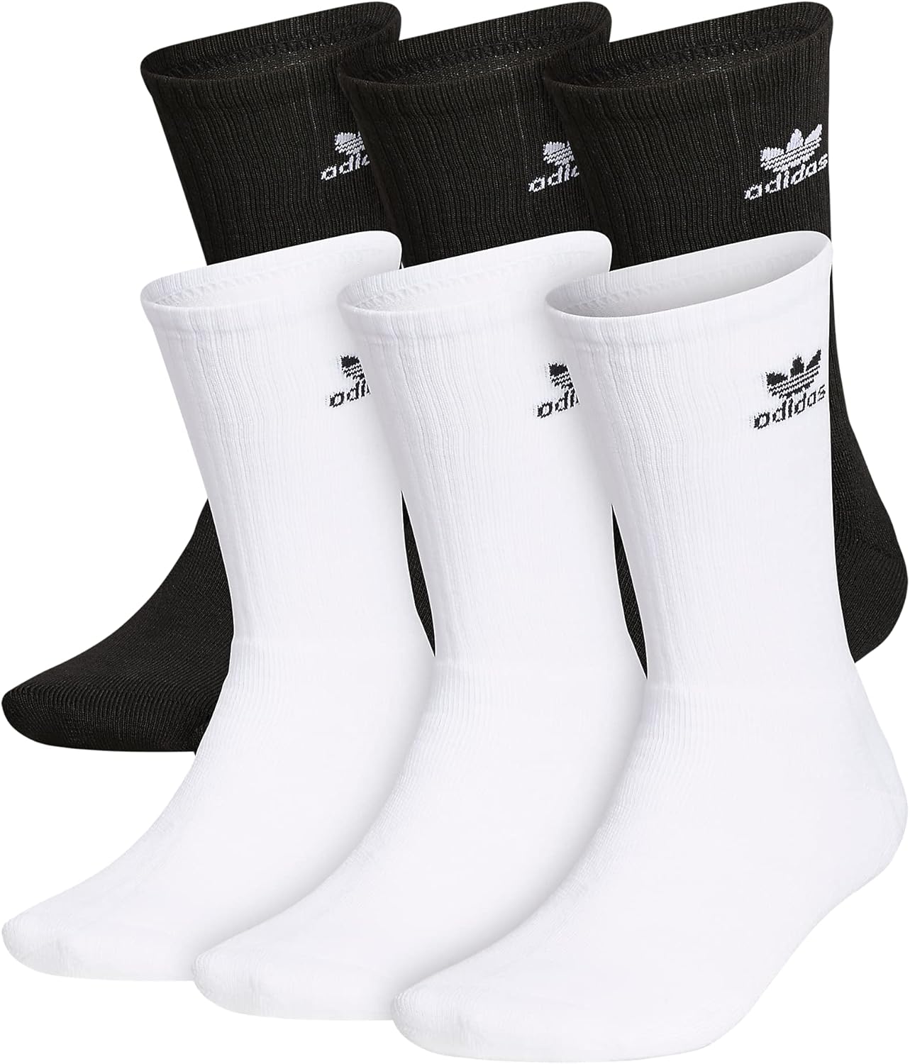 Adidas Originals Go Red Exclusive - Crew Socks for Men Women 6 Pairs