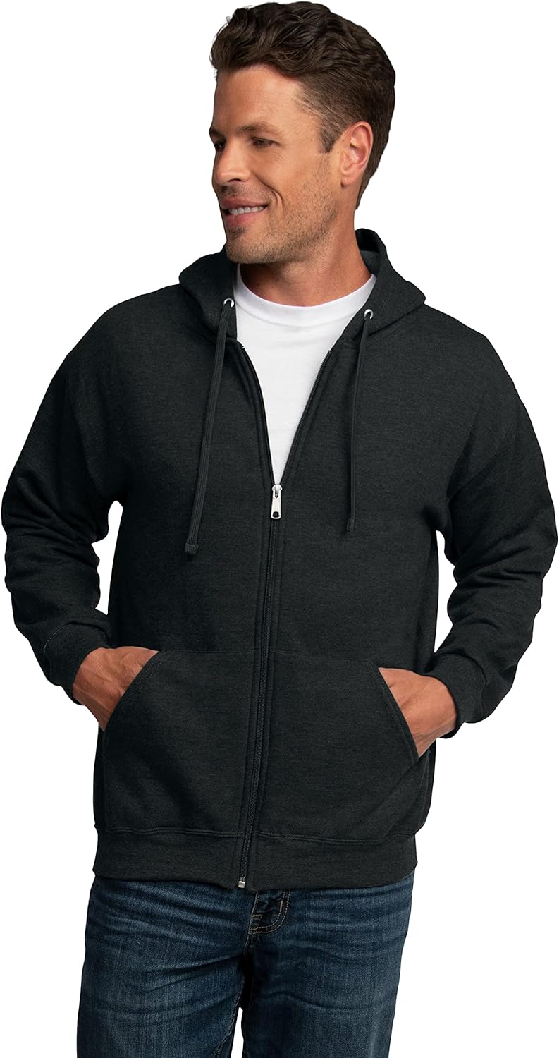 Perfect Fit Unisex Full Zip Hoodie