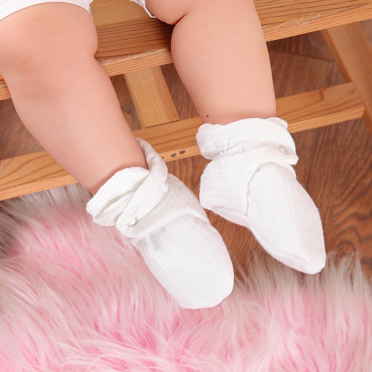 Ella Bonna Organic Cotton Toddler Booties