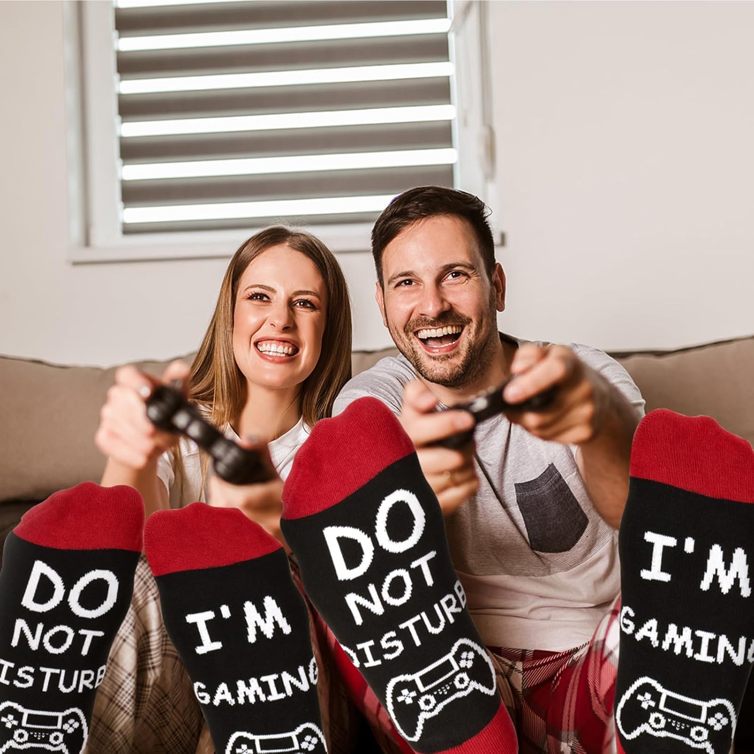 Do Not Disturb Im Gaming Socks