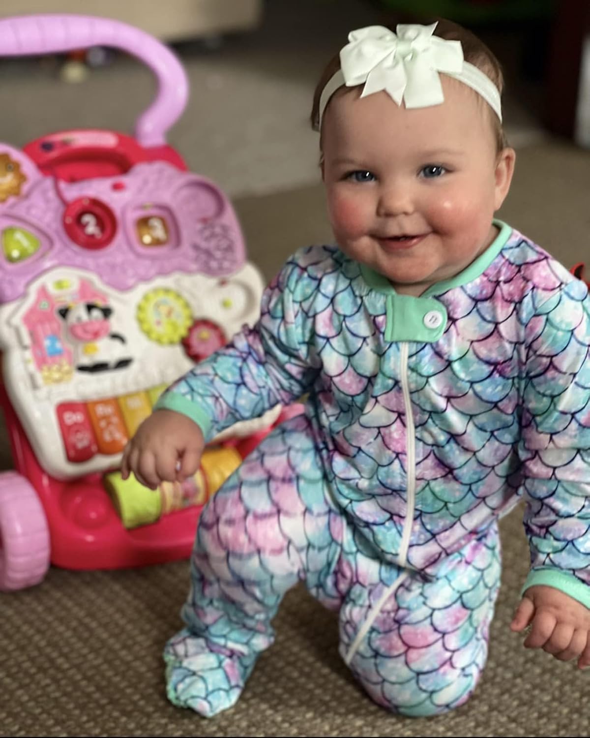 UNIFACO Baby Pajamas Footed Sleepy