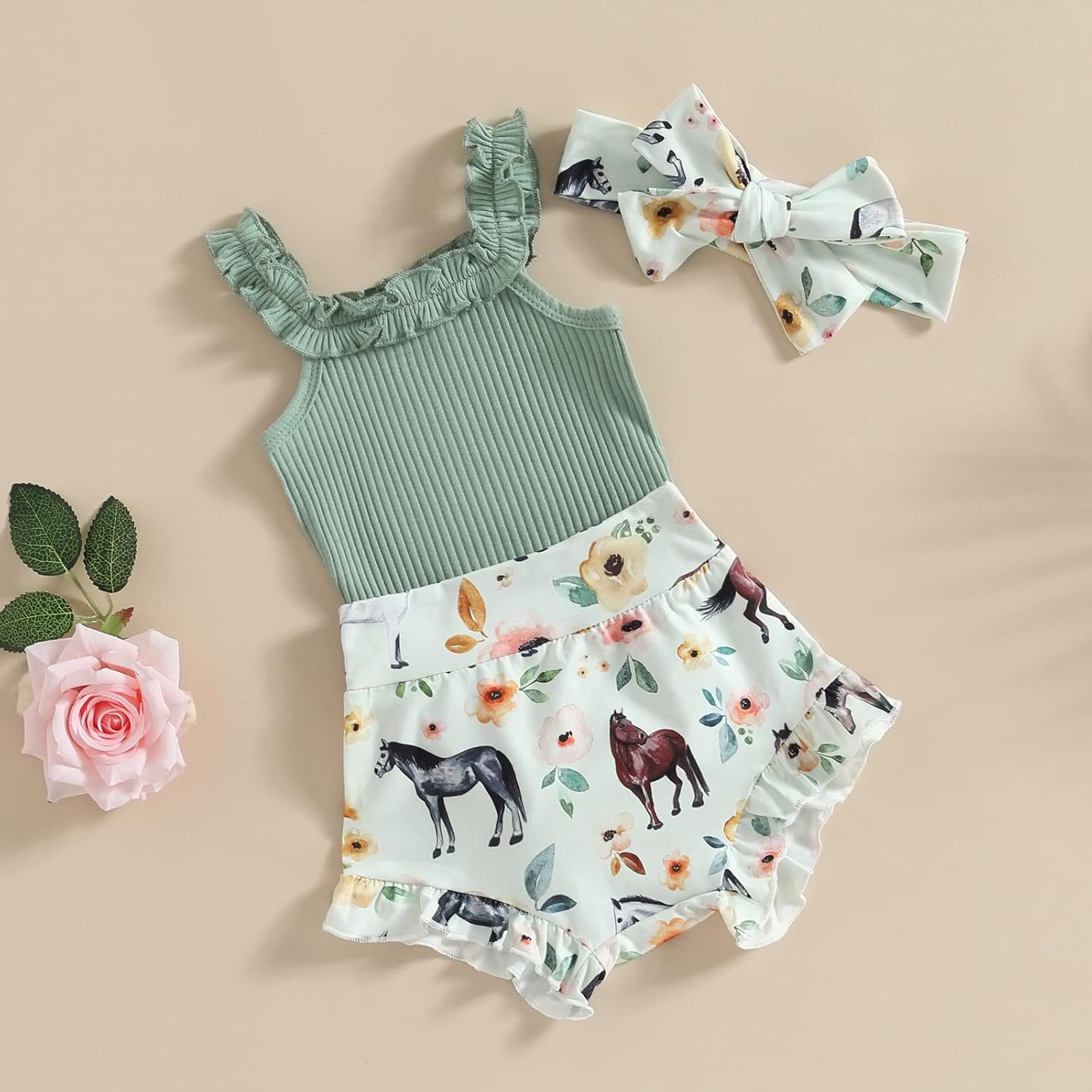 Perfect Toddler Girl Summer Outfit for 0-18 Months