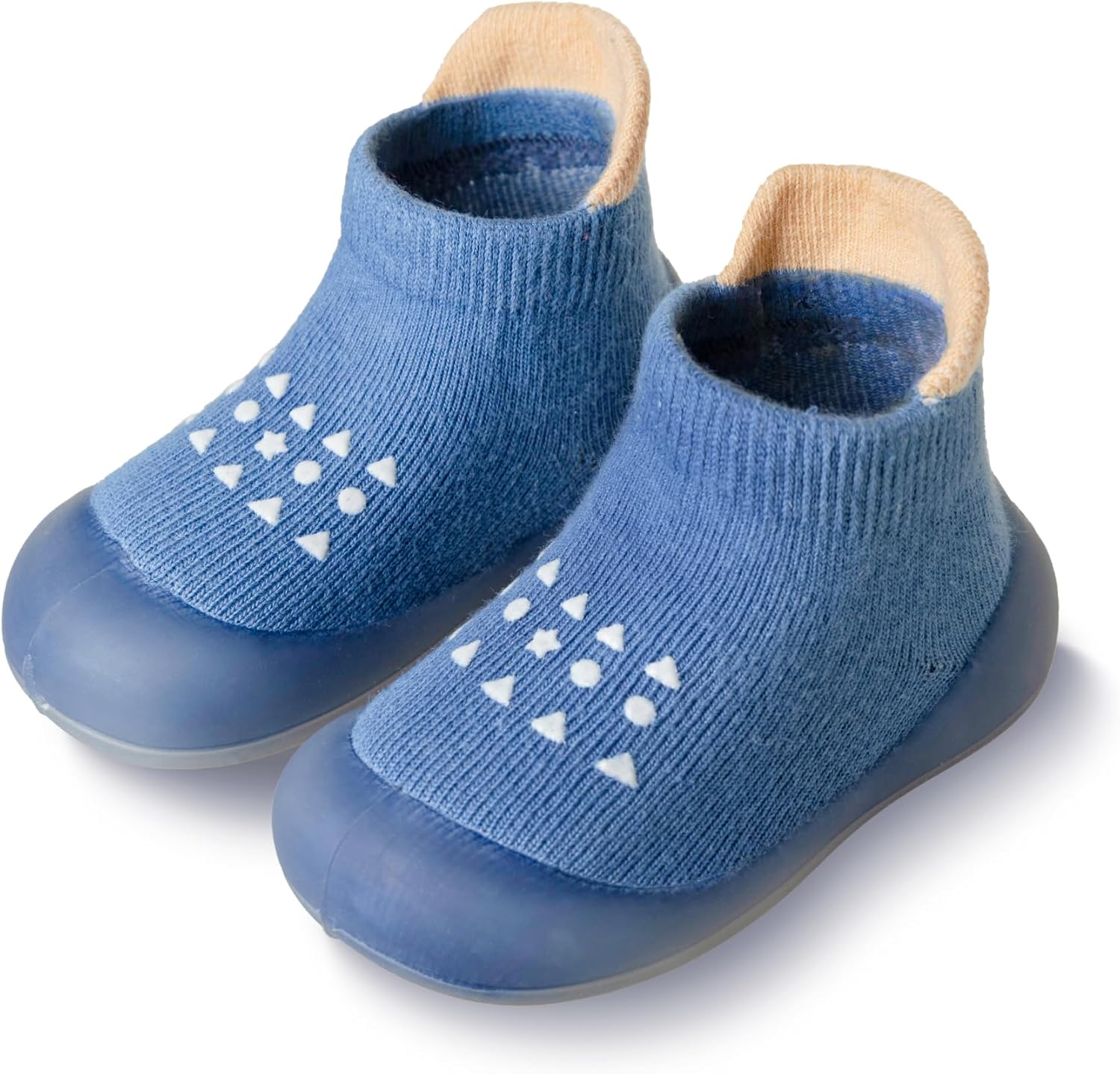 Eocom Cute Non-Skid Fluffy Toddler Booties for Walking