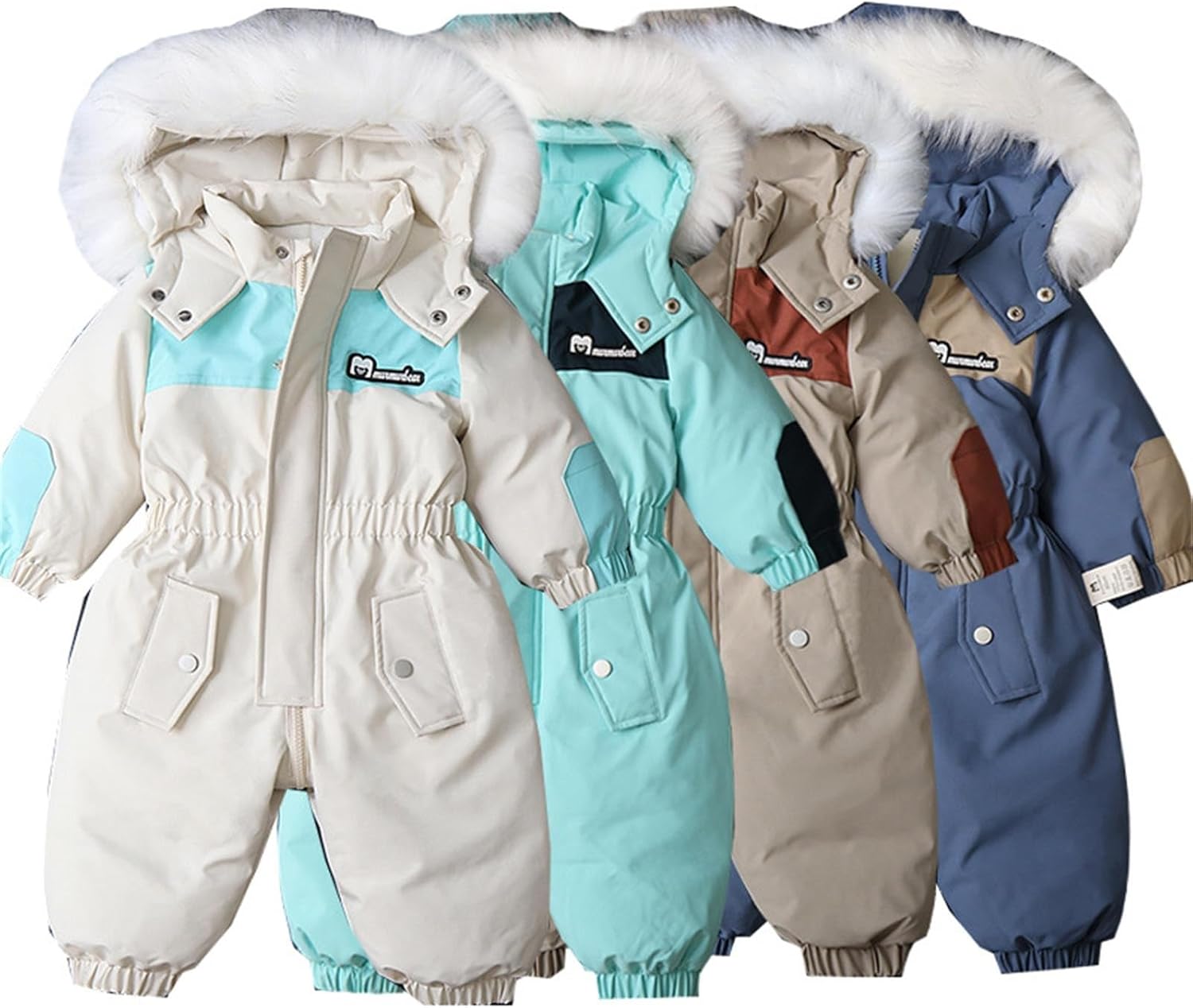 Betadog Kids snow suits toddler - windproof and cozy