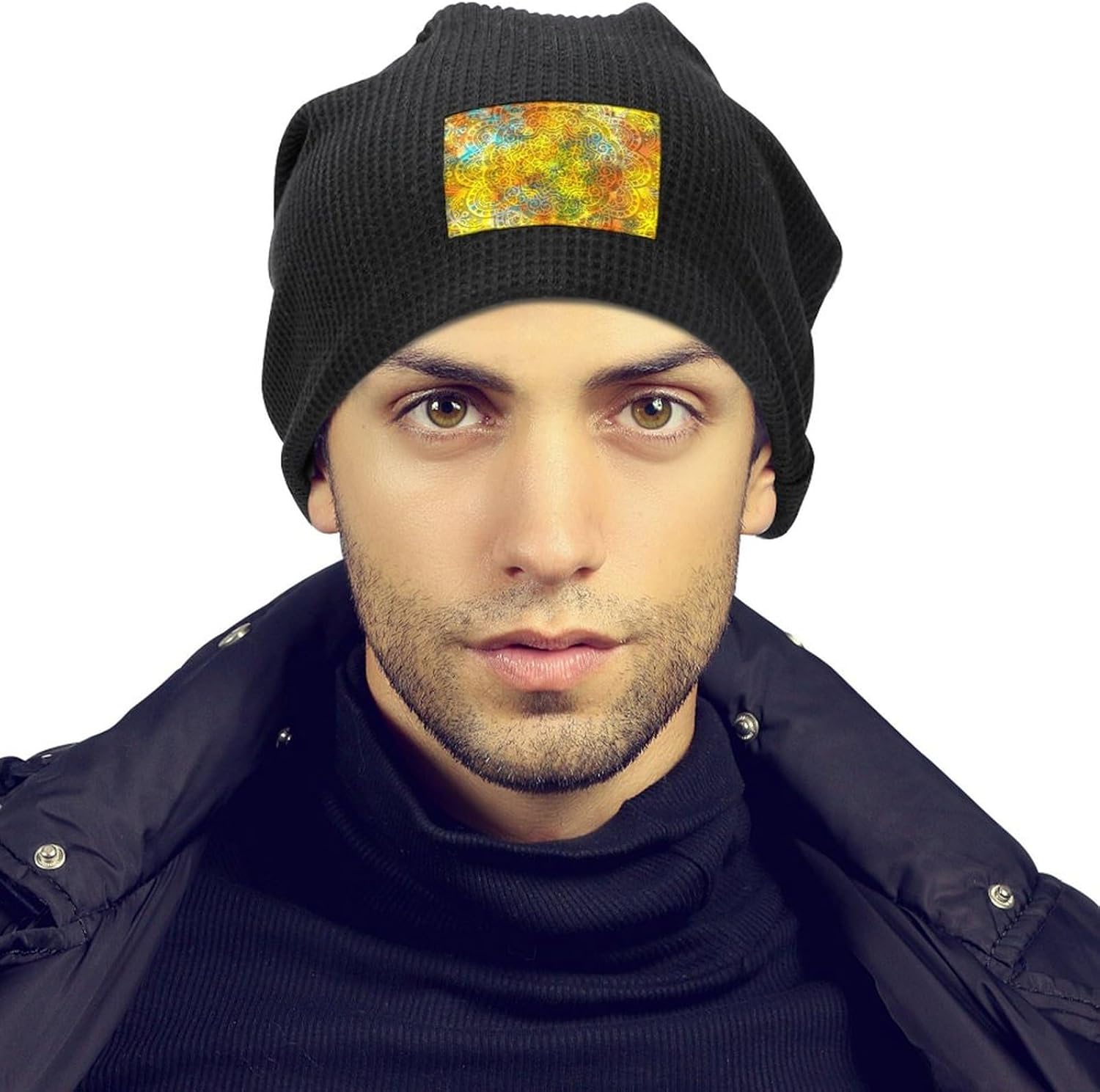 BTTLLKE Unisex Cozy Winter Fleece Beanie Skull Cap