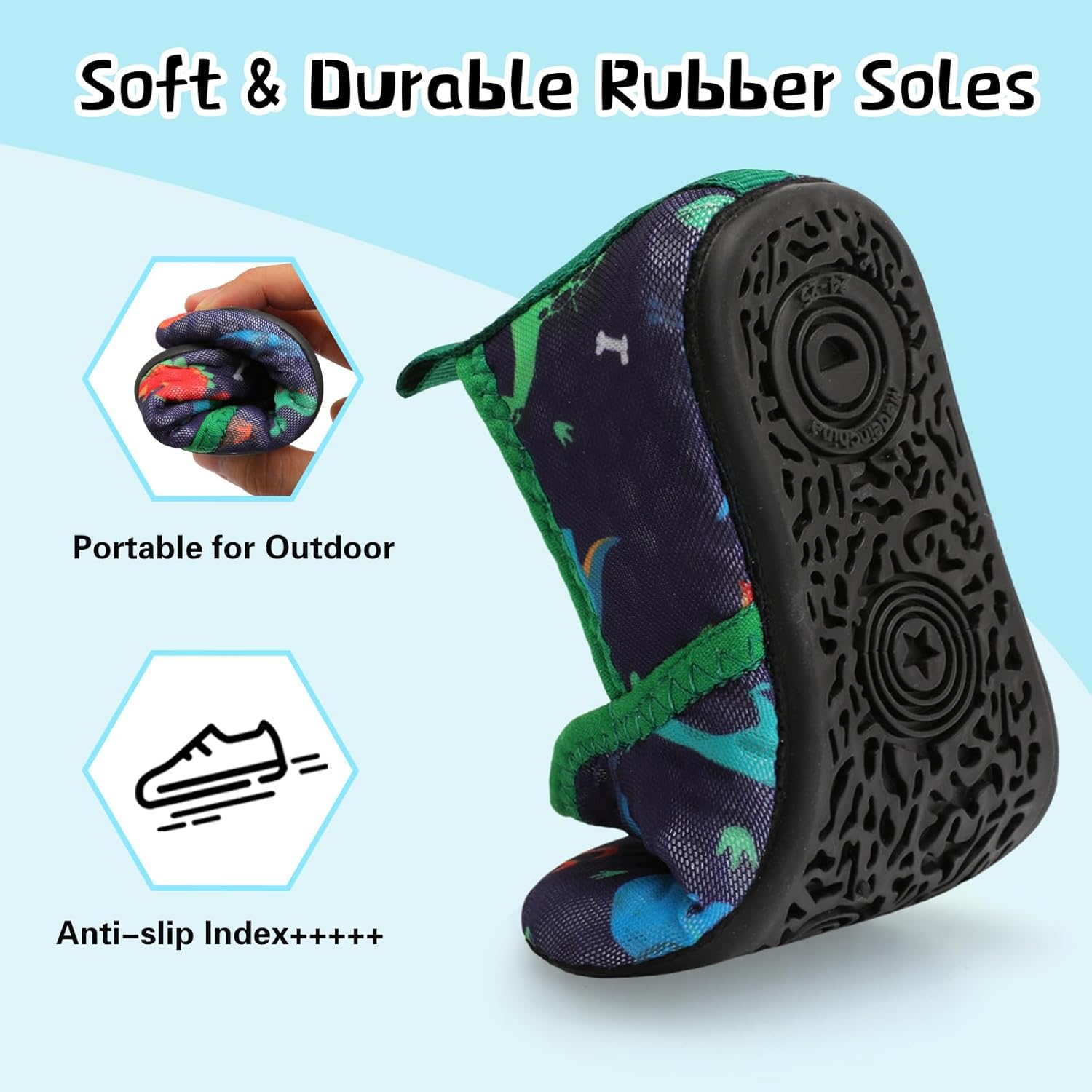 Centipede Demon Toddler Water Shoes Quick Dry Breathable