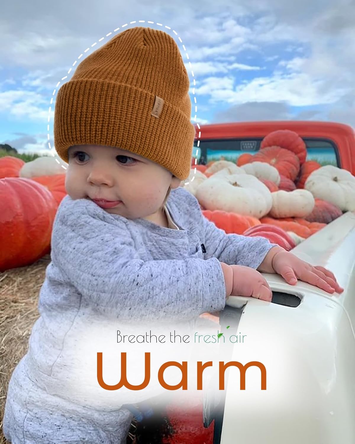 FURTALK Toddler Winter Beanie Hats for Kids