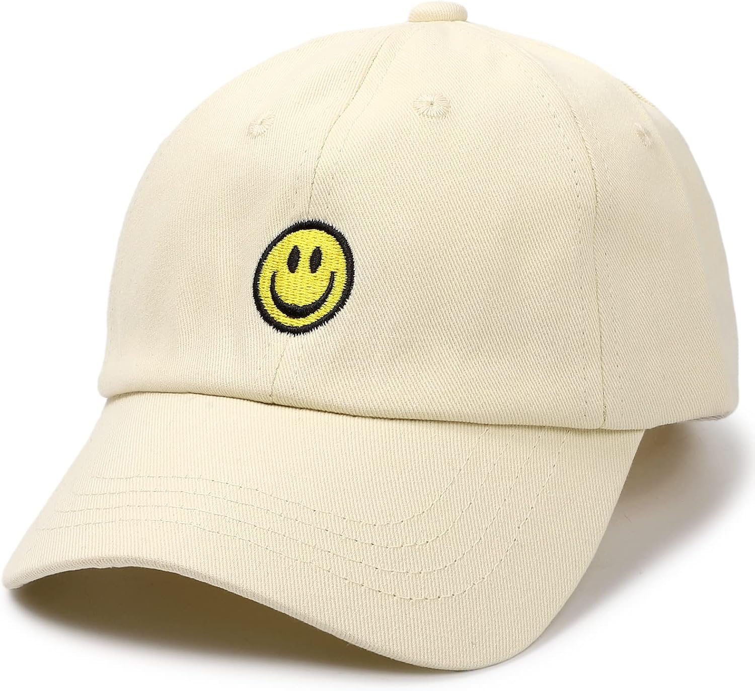 Smiley Face Kids Baseball Cap