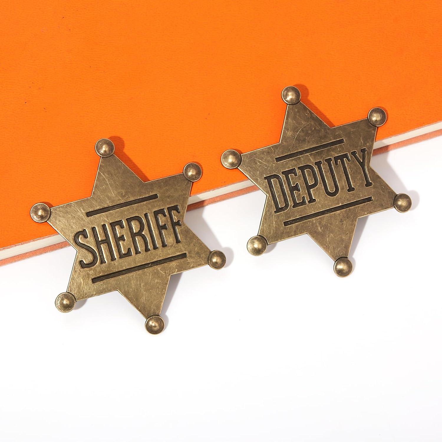 Vintage Sheriff Badge - Western Cop Star Gift