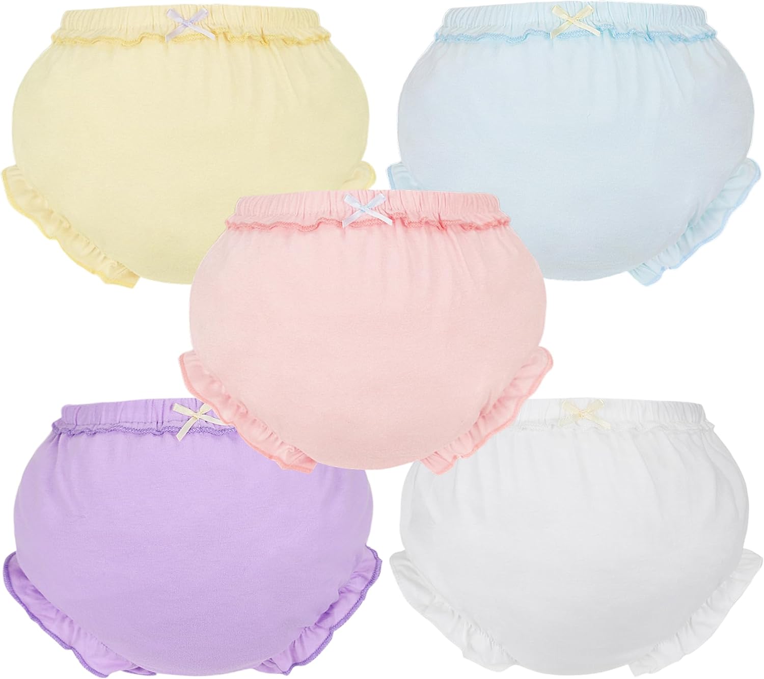 Billion Xin toddler girls 5-pack diaper covers