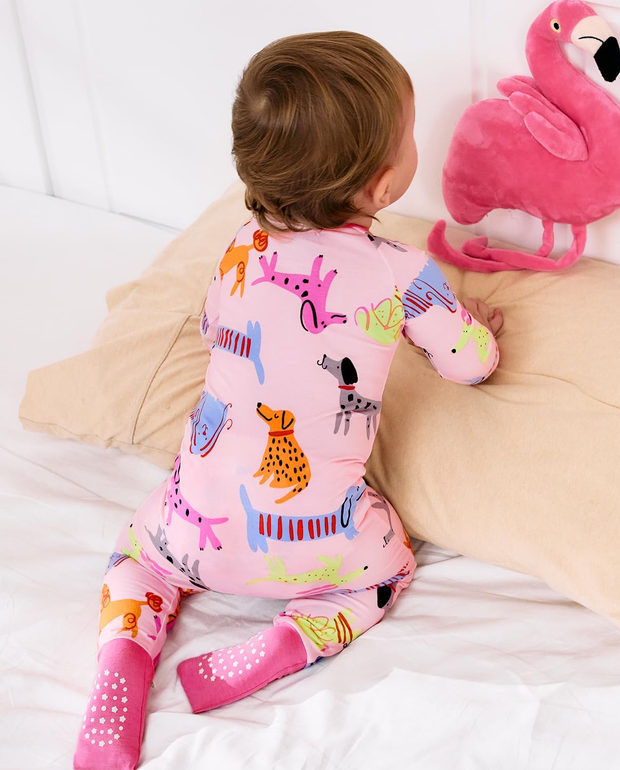 Bamboo Viscose Pajamas for Boys Girls 0-24 Months