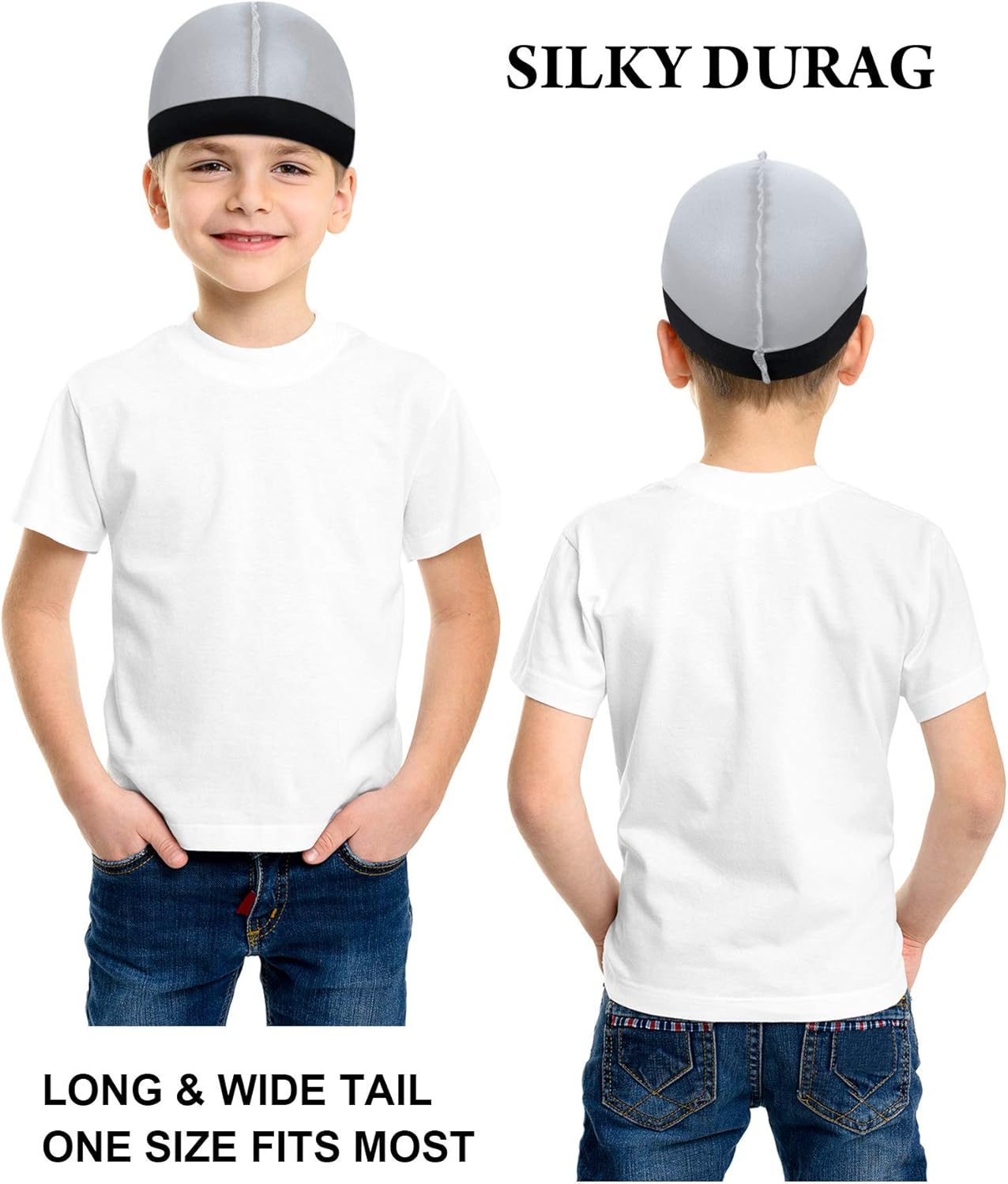 6 Piece Girls Christy Beanie 360-Wide Skull Cap Set