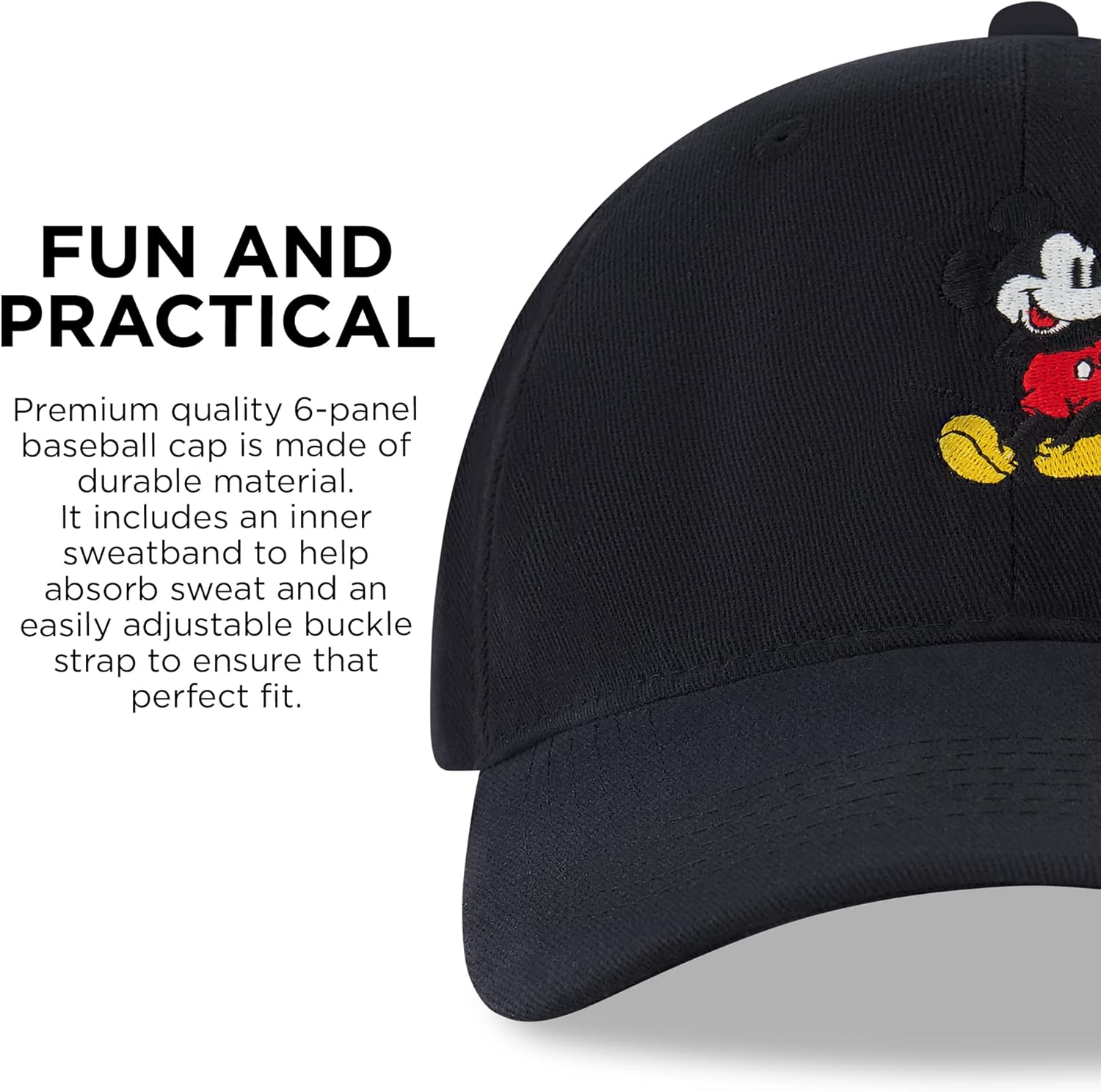 Mickey Mouse Mens Baseball Cap
