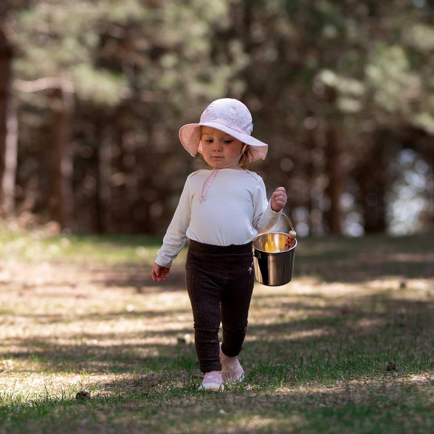 JAN JUL 50UPF Cotton Sun Hat for Kids - UV Protection Adjustability